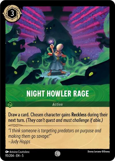Night Howler Rage #95 Shimmering Skies
