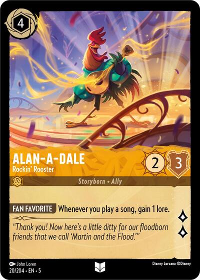 Alan-A-Dale - Rockin' Rooster #20 Shimmering Skies