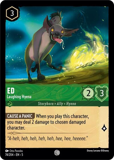 Ed - Laughing Hyena #74 Shimmering Skies
