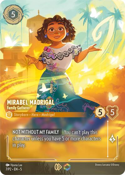 Mirabel Madrigal - Family Gatherer (Store Championship) #7 Disney Lorcana Promo Cards