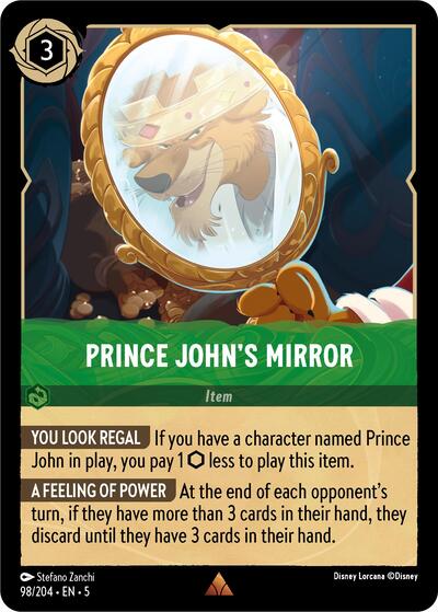 Prince John's Mirror #98 Shimmering Skies