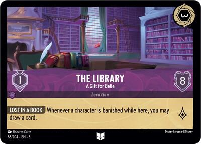 The Library - A Gift for Belle #68 Shimmering Skies