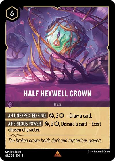 Half Hexwell Crown #65 Shimmering Skies
