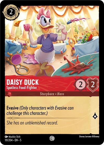 Daisy Duck - Spotless Food-Fighter #111 Shimmering Skies