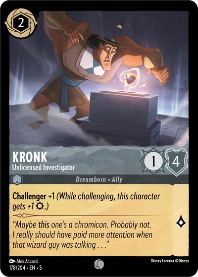 Kronk - Unlicensed Investigator #178 Shimmering Skies