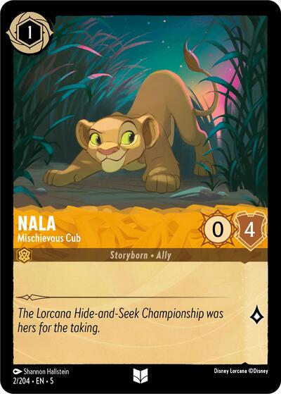 Nala - Mischievous Cub #2 Shimmering Skies