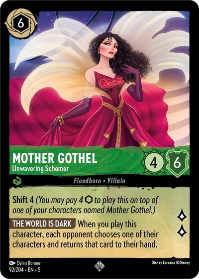 Mother Gothel - Unwavering Schemer #92 Shimmering Skies