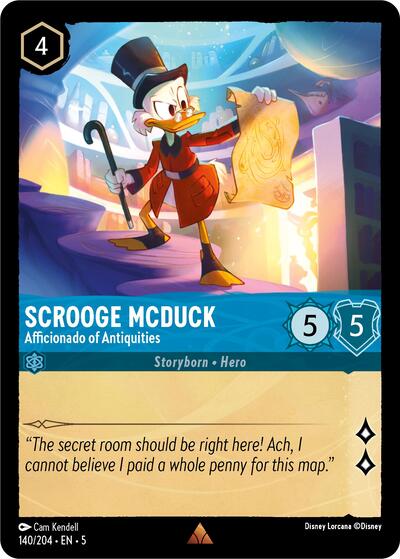 Scrooge McDuck - Afficionado of Antiquities #140 Shimmering Skies