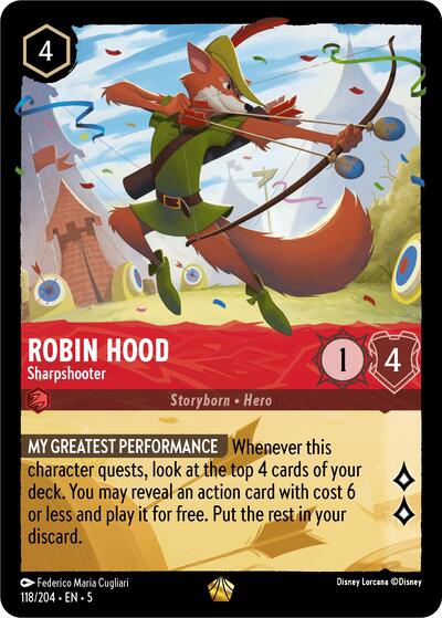 Robin Hood - Sharpshooter #118 Shimmering Skies