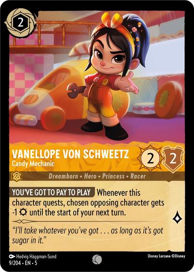Vanellope von Schweetz - Candy Mechanic #9 Shimmering Skies