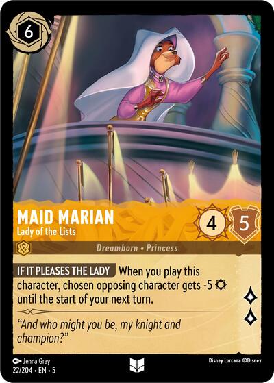 Maid Marian - Lady of the Lists #22 Shimmering Skies