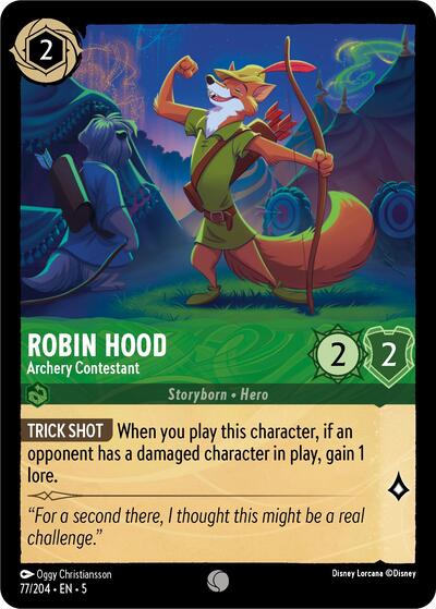 Robin Hood - Archery Contestant #77 Shimmering Skies