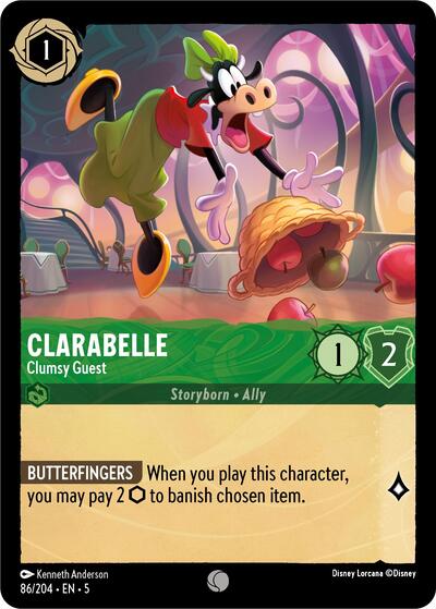 Clarabelle - Clumsy Guest #86 Shimmering Skies