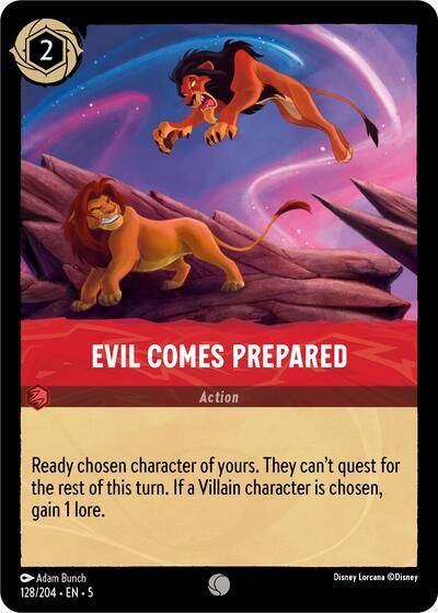 Evil Comes Prepared #128 Shimmering Skies