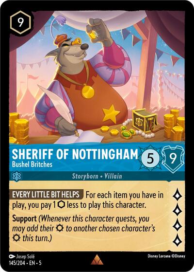 Sheriff of Nottingham - Bushel Britches #145 Shimmering Skies