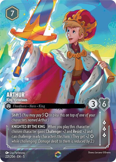 Arthur - King Victorious (Enchanted) #221 Shimmering Skies