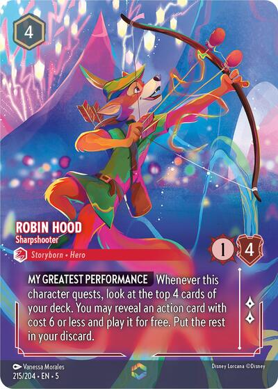 Robin Hood - Sharpshooter (Enchanted) #215 Shimmering Skies