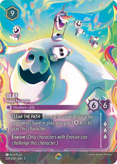 Olaf - Happy Passenger (Enchanted) #209 Shimmering Skies