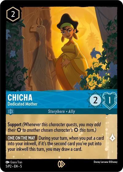 Chicha - Dedicated Mother #5 Disney Lorcana Promo Cards