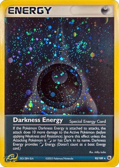 Darkness Energy (Special) #93 League & Championship Cards