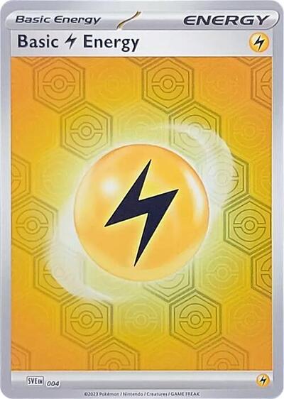 Basic Lightning Energy #4 Shrouded Fable