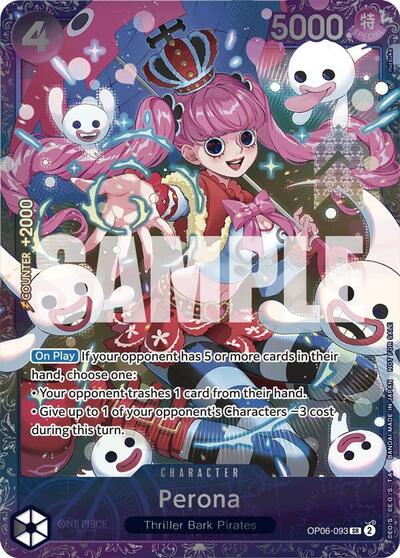 Perona (Treasure Cup 2024) #OP06-093 One Piece Promotion Cards