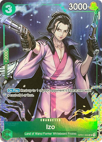 Izo (Premium Card Collection -BANDAI CARD GAMES Fest. 23-24 Edition-) #OP01-033 One Piece Promotion Cards