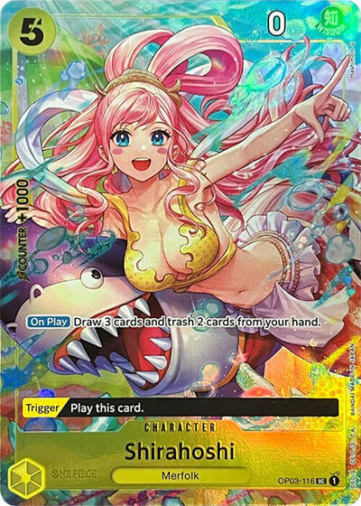 Shirahoshi (Premium Card Collection -BANDAI CARD GAMES Fest. 23-24 Edition-) #OP03-116 One Piece Promotion Cards