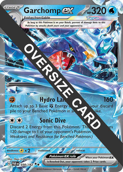 Garchomp ex #38 Jumbo Cards