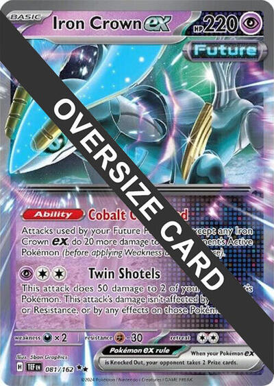 Iron Crown ex #81 Jumbo Cards