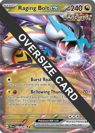 Raging Bolt ex #123 Jumbo Cards
