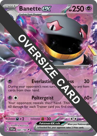 Banette ex #88 Jumbo Cards