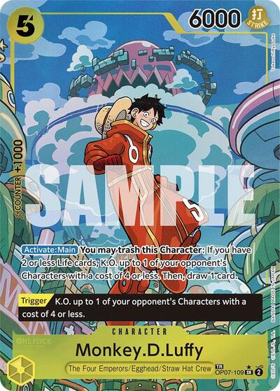 Monkey.D.Luffy (TR) #OP07-109 Two Legends