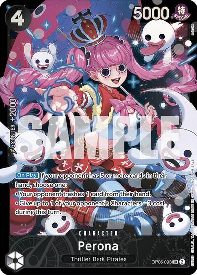 Perona (Store Treasure Cup 2024) #OP06-093 One Piece Promotion Cards