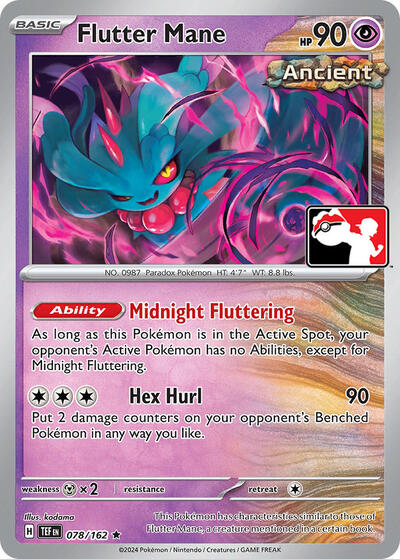 Flutter Mane #78 Prize Pack Series Cards