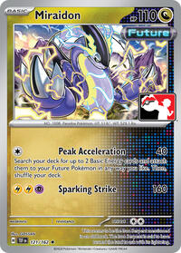 Miraidon Prize Pack Series Cards #121