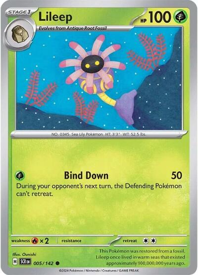 Lileep #5 Stellar Crown