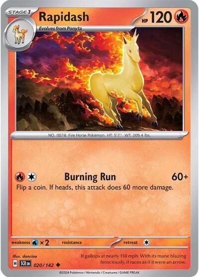 Rapidash #20 Stellar Crown