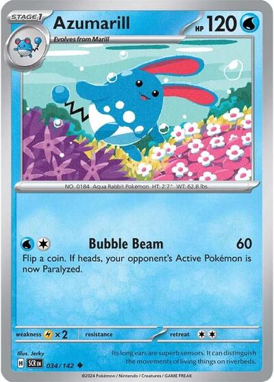 Azumarill #34 Stellar Crown