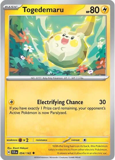 Togedemaru #54 Stellar Crown