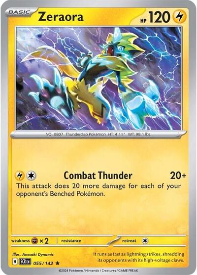 Zeraora #55 Stellar Crown