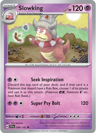 Slowking #58 Stellar Crown