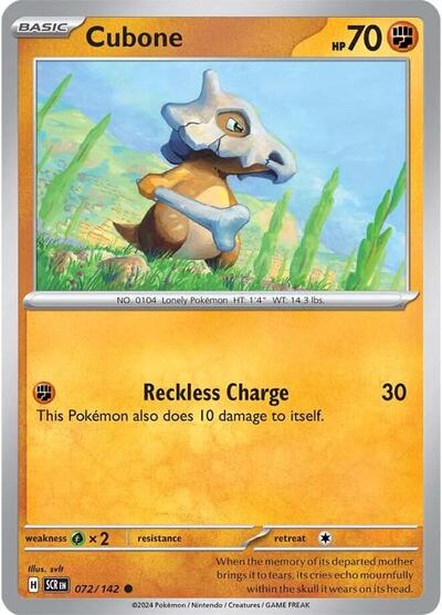 Cubone #72 Stellar Crown