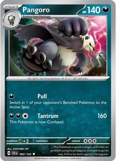 Pangoro #93 Stellar Crown