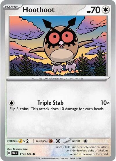 Hoothoot #114 Stellar Crown