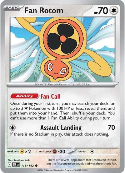 Fan Rotom #118 Stellar Crown