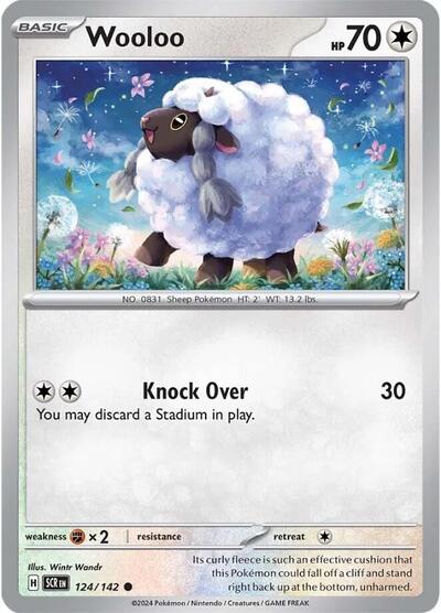 Wooloo #124 Stellar Crown