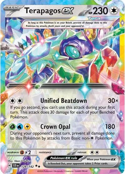 Terapagos ex #128 Stellar Crown