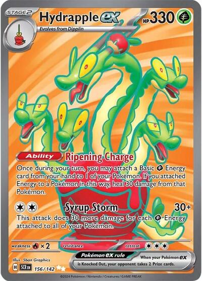 Hydrapple ex #156 Stellar Crown