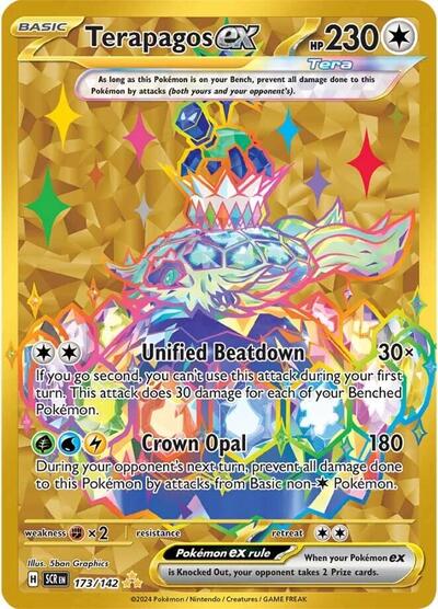 Terapagos ex #173 Stellar Crown